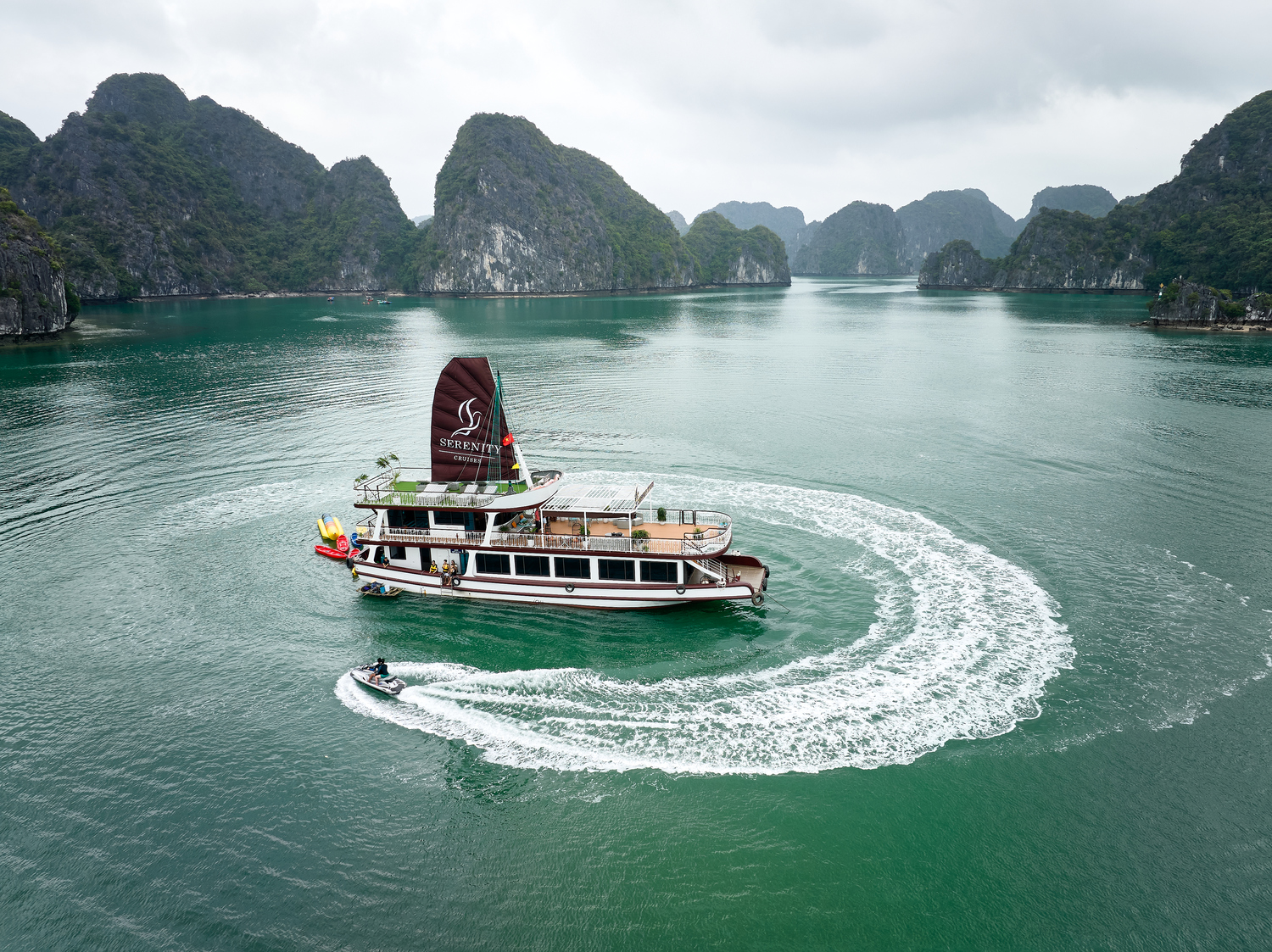 Serenity Boutique / Premium Lan Ha Bay Day Cruise from Hanoi - Image 5