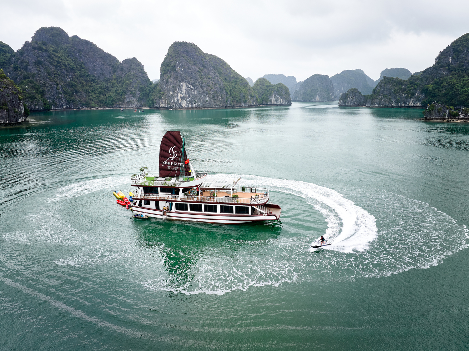 Serenity Boutique / Premium Lan Ha Bay Day Cruise from Hanoi - Image 3