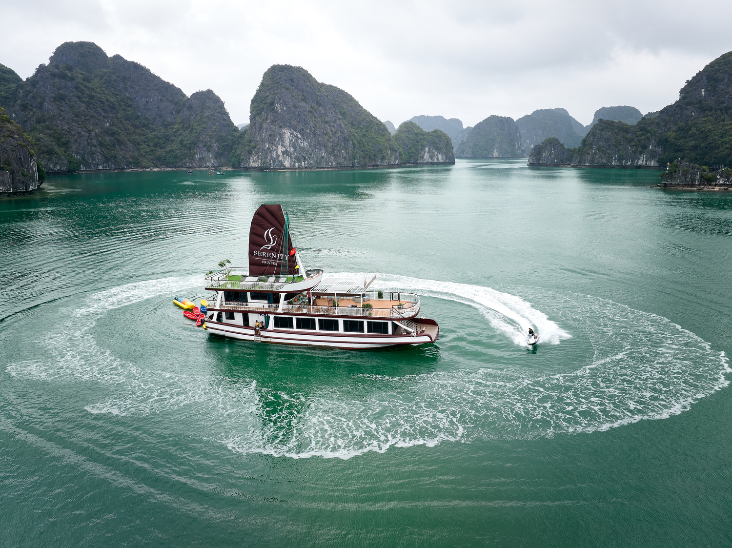 Serenity Boutique / Premium Lan Ha Bay Day Cruise from Hanoi - Image 2