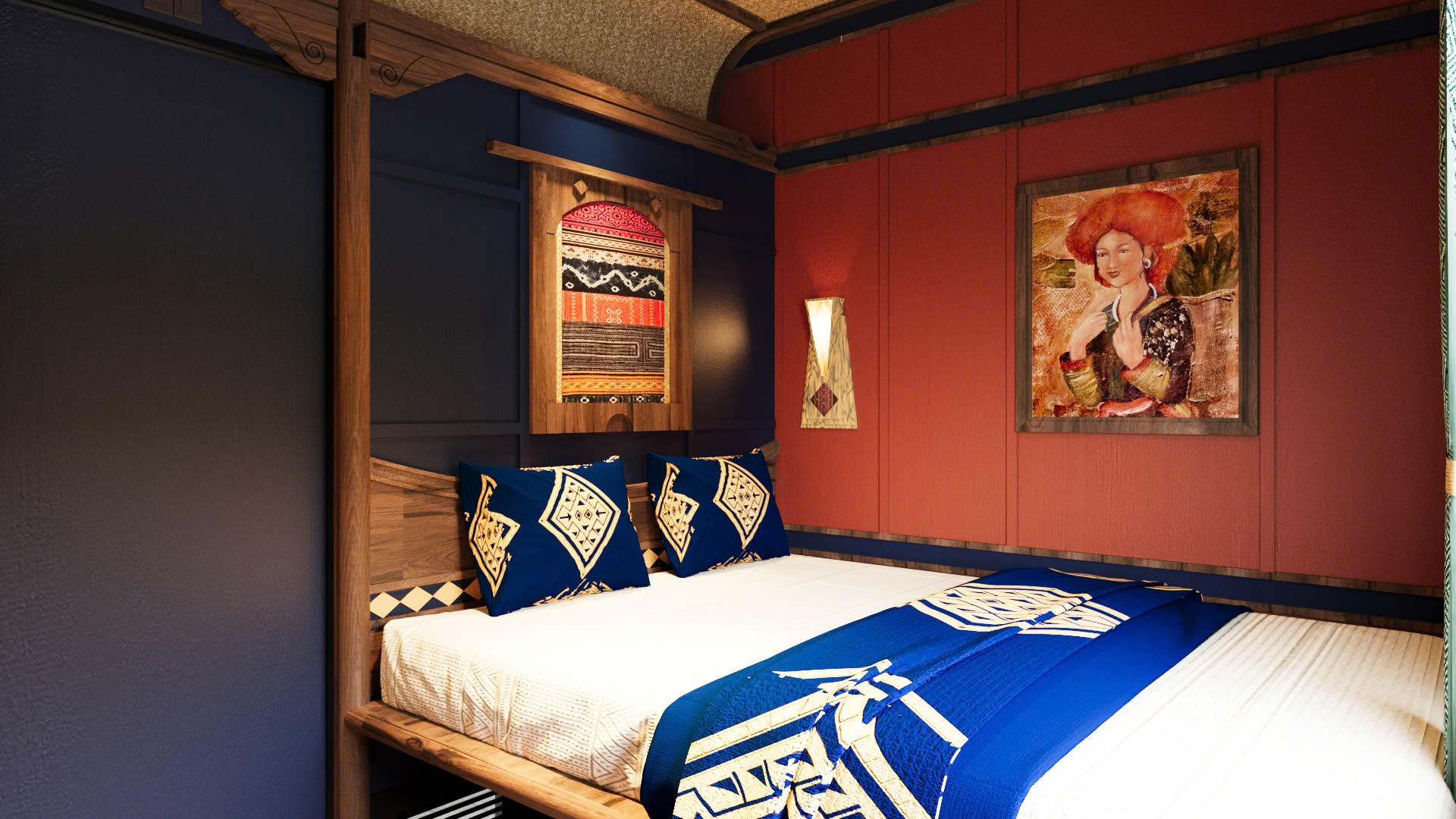 Chapa Express Train Hanoi - Lao Cai - Hanoi - Suite Queen Cabin - Image 2