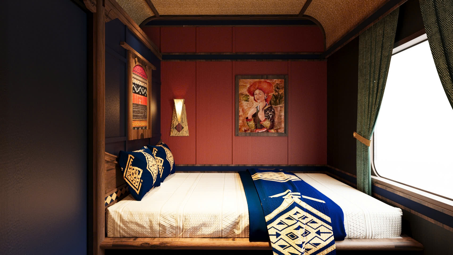 Chapa Express Train Hanoi - Lao Cai - Hanoi - Suite Queen Cabin - Image 3