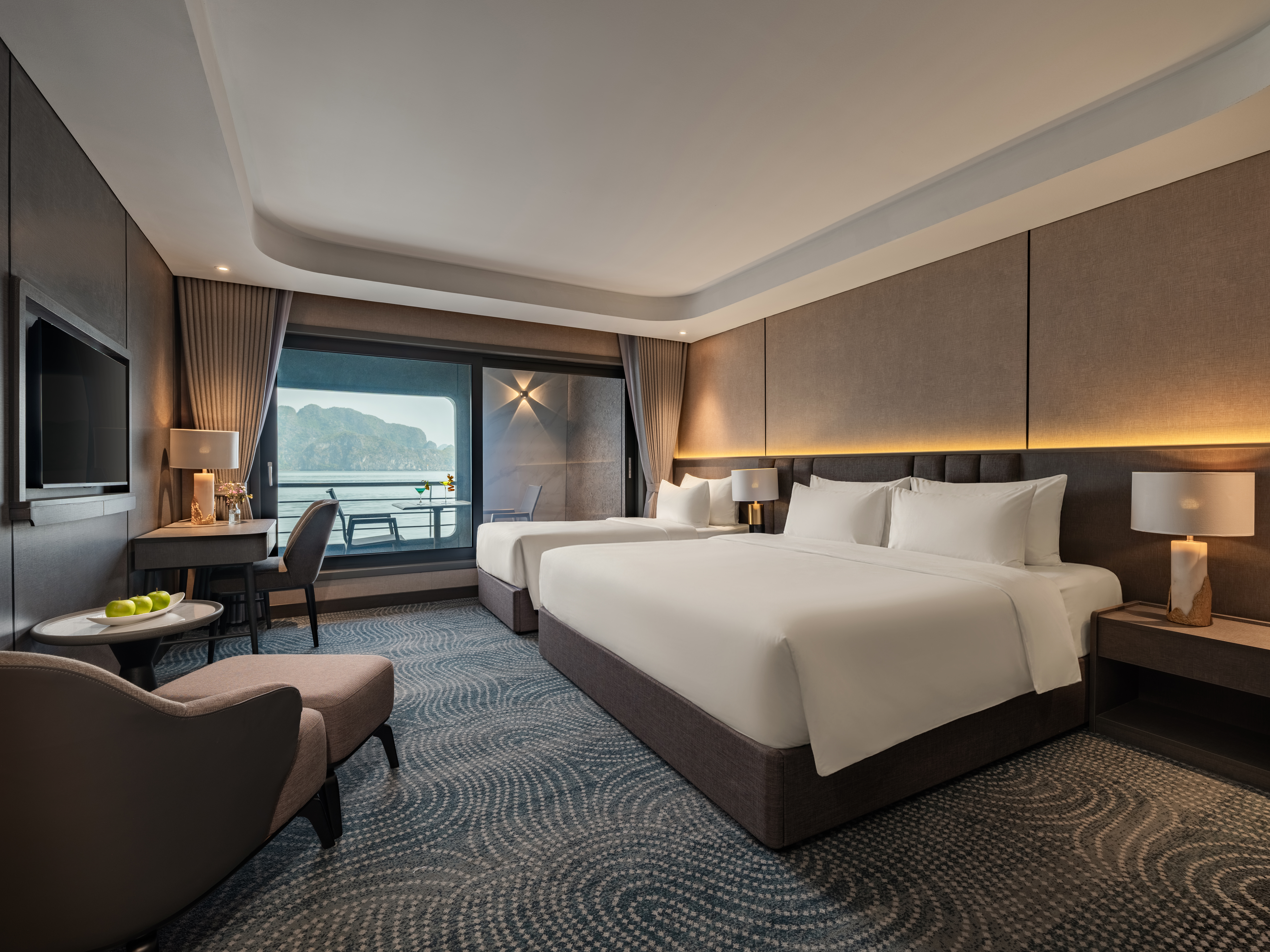 Tulip Cruise - Junior Suite Sea View With Private Balcony - Image 1